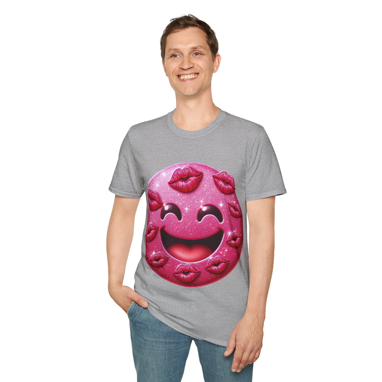 All Occasion T-Shirt: "Smiley Face with Kisses"