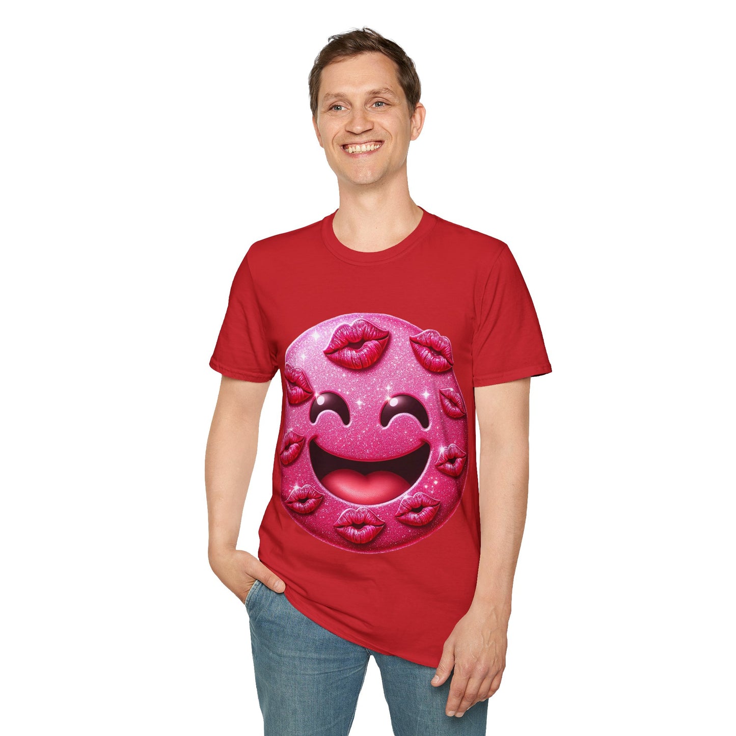 All Occasion T-Shirt: "Smiley Face with Kisses"