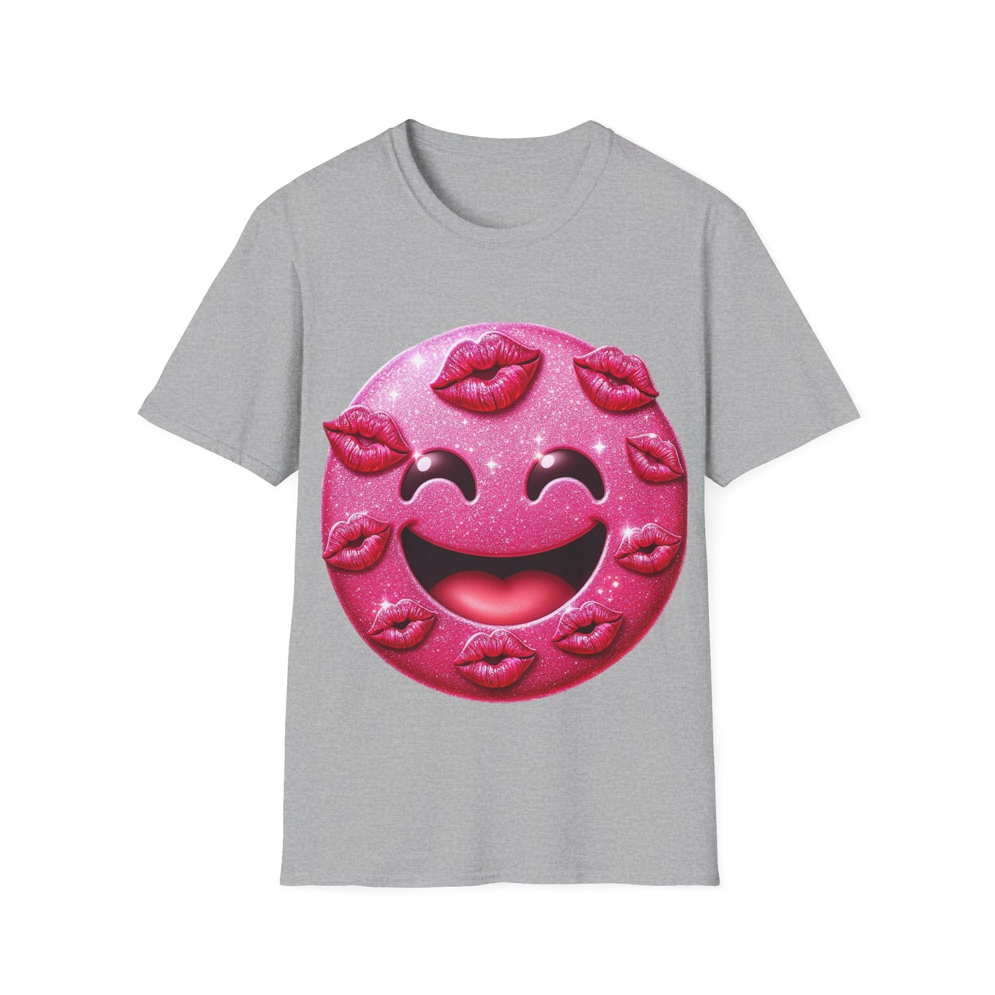 All Occasion T-Shirt: "Smiley Face with Kisses"