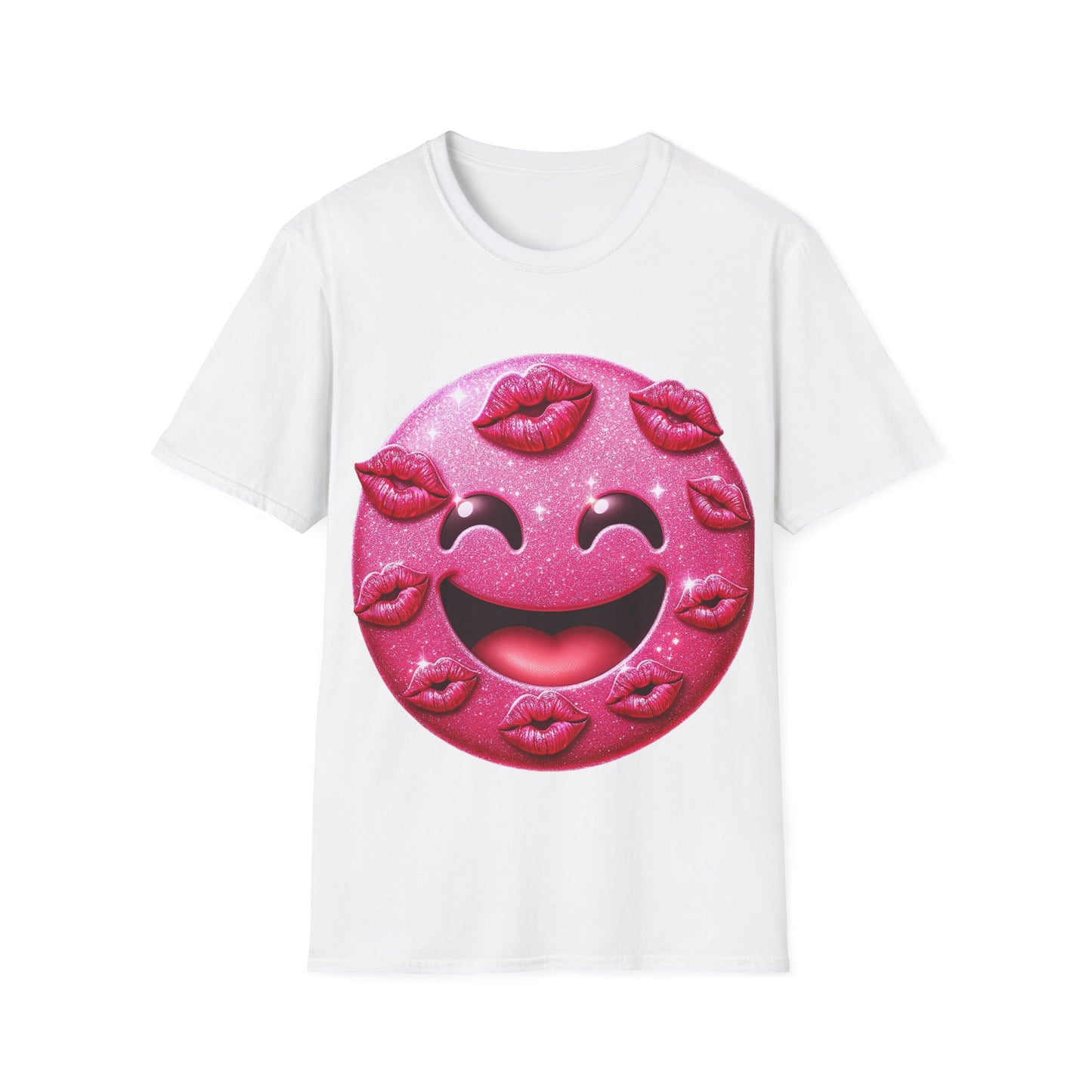 All Occasion T-Shirt: "Smiley Face with Kisses"