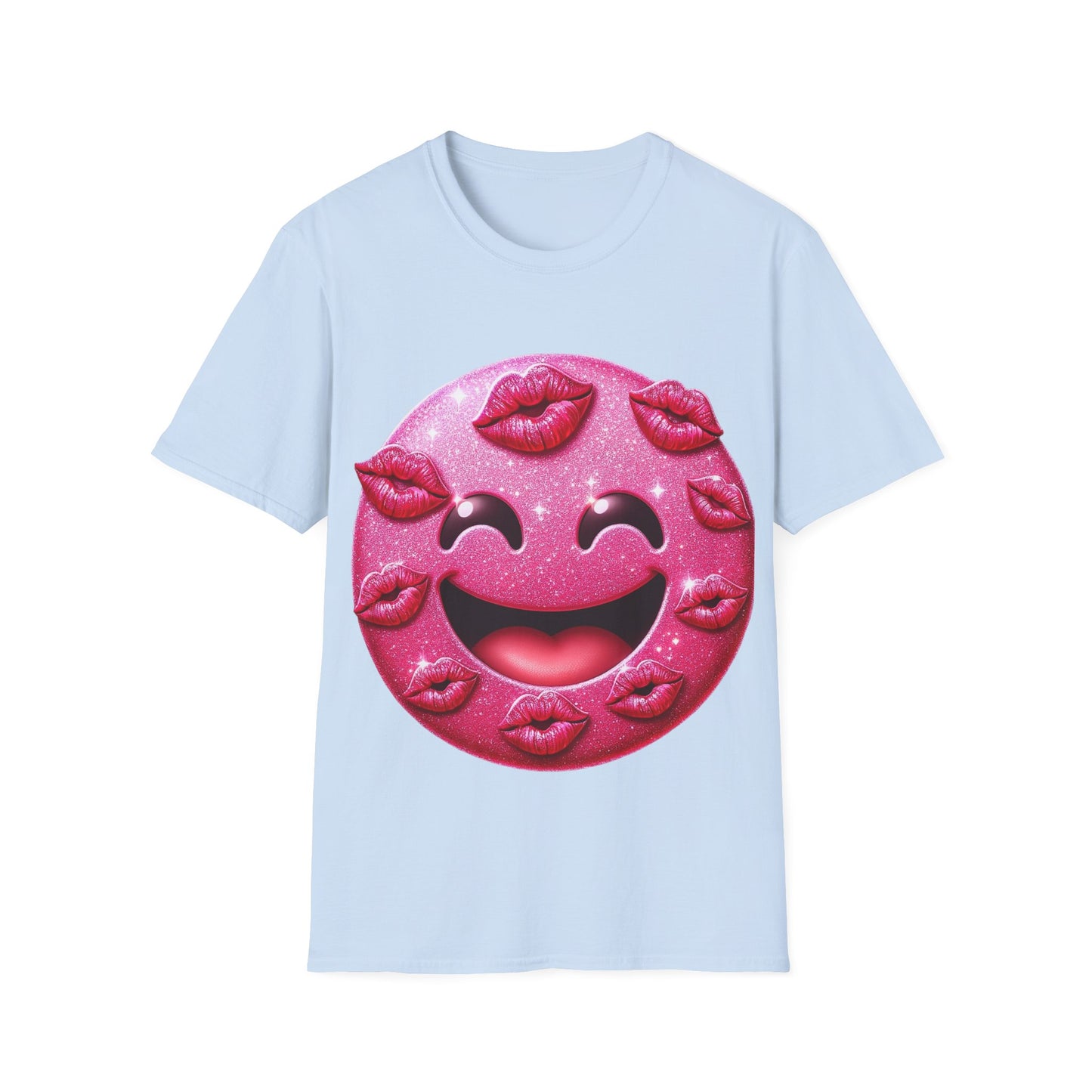 All Occasion T-Shirt: "Smiley Face with Kisses"