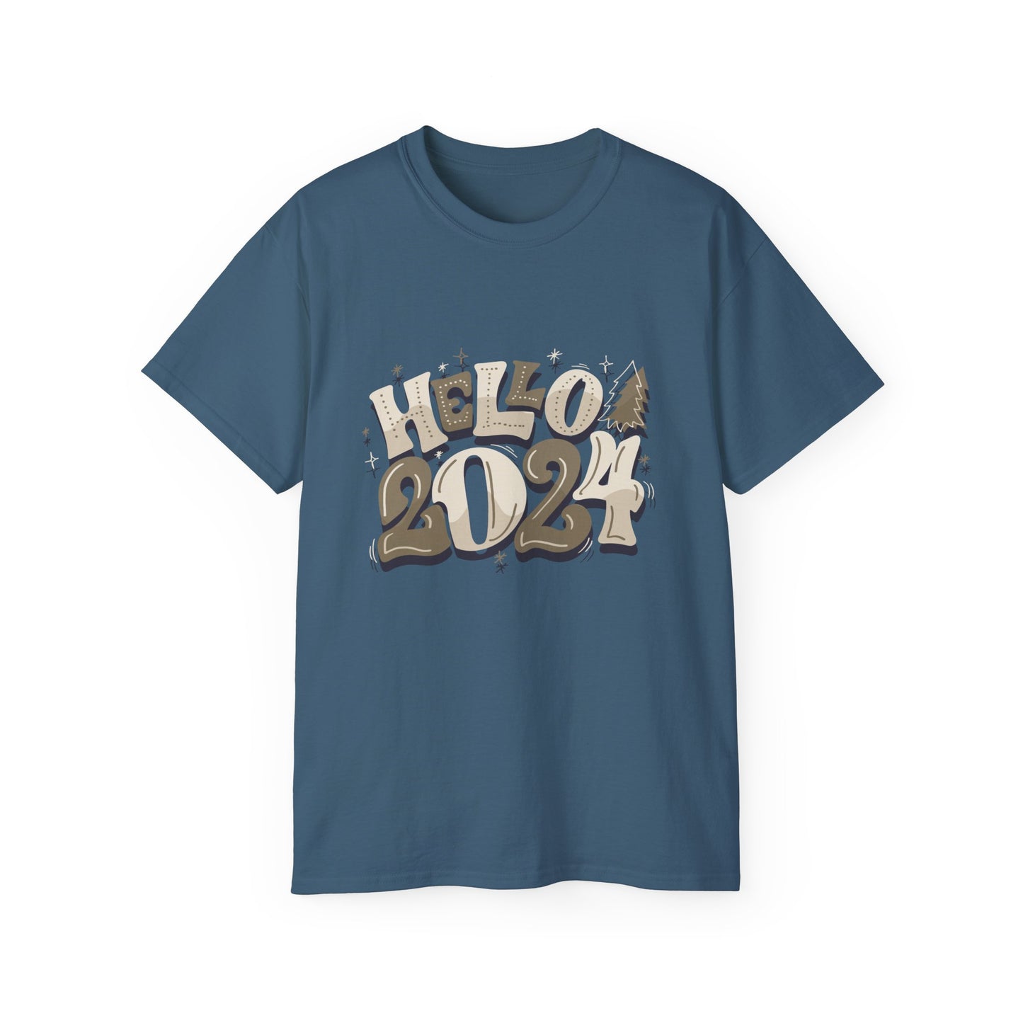 Holiday T-Shirt: "Hello 2024"