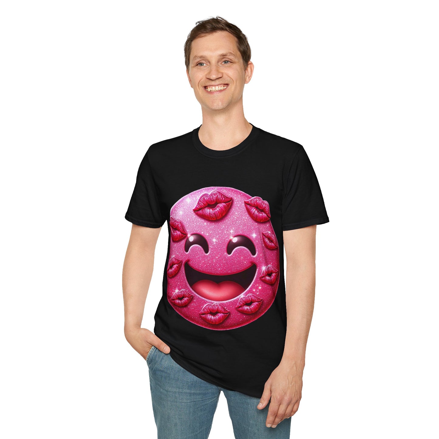 All Occasion T-Shirt:  "Smiley Face with Kisses"