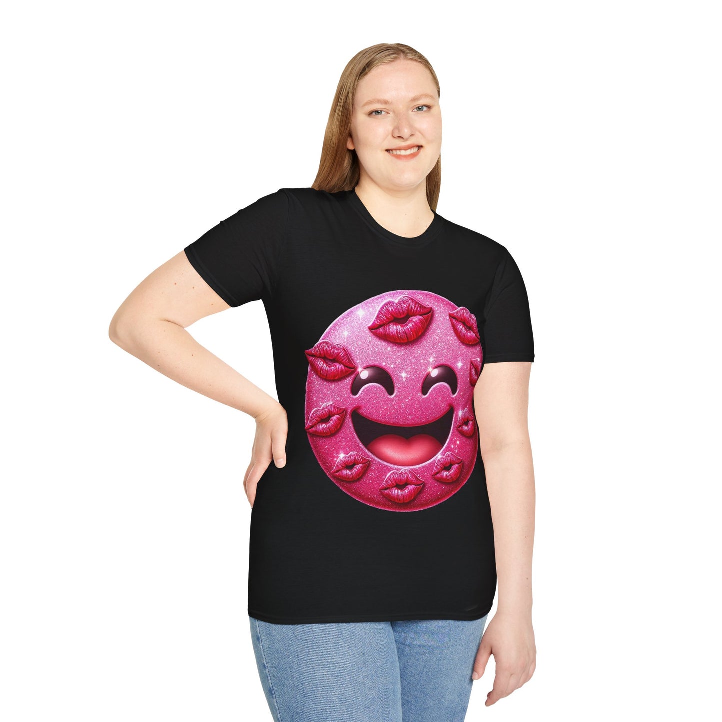 All Occasion T-Shirt:  "Smiley Face with Kisses"