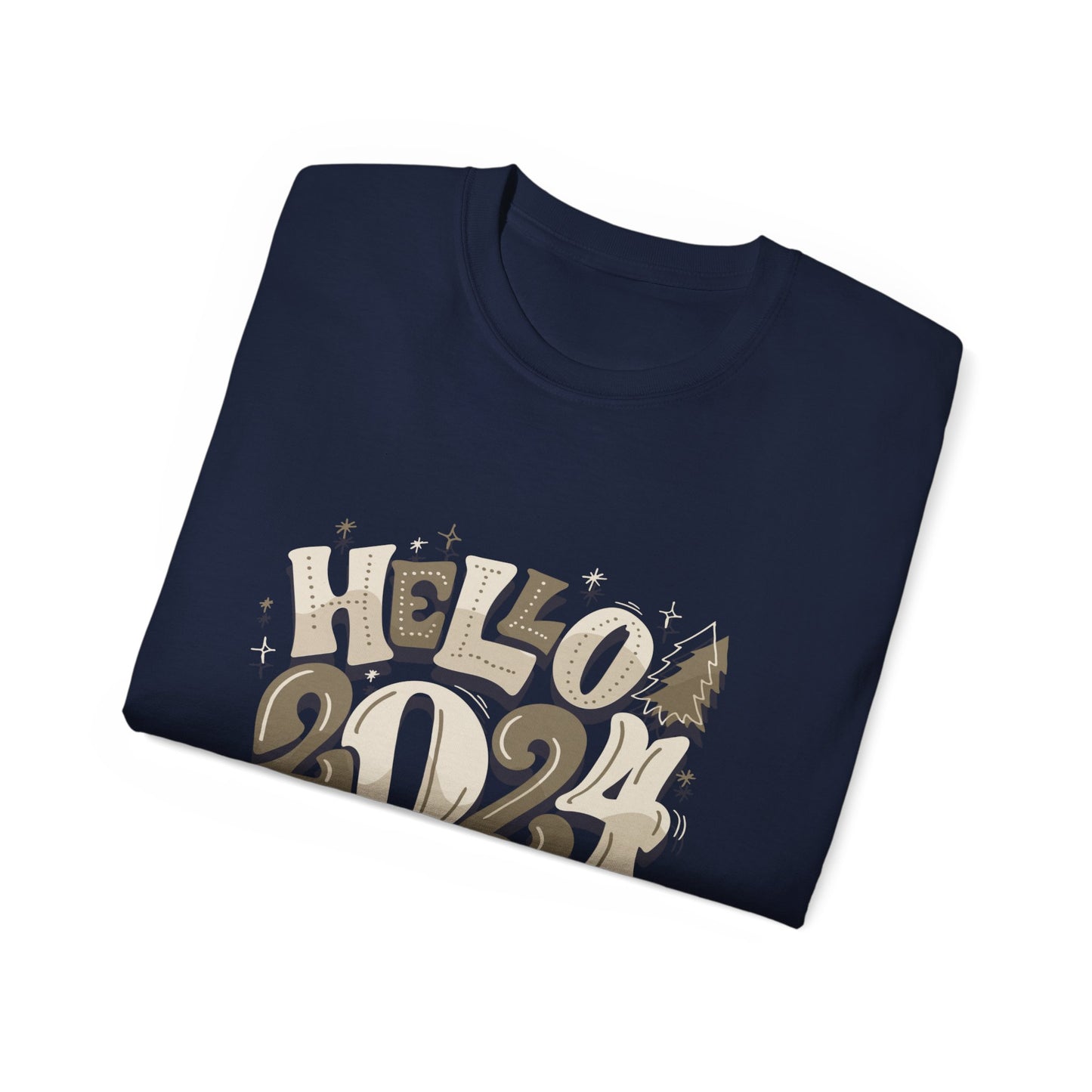 Holiday T-Shirt: "Hello 2024"