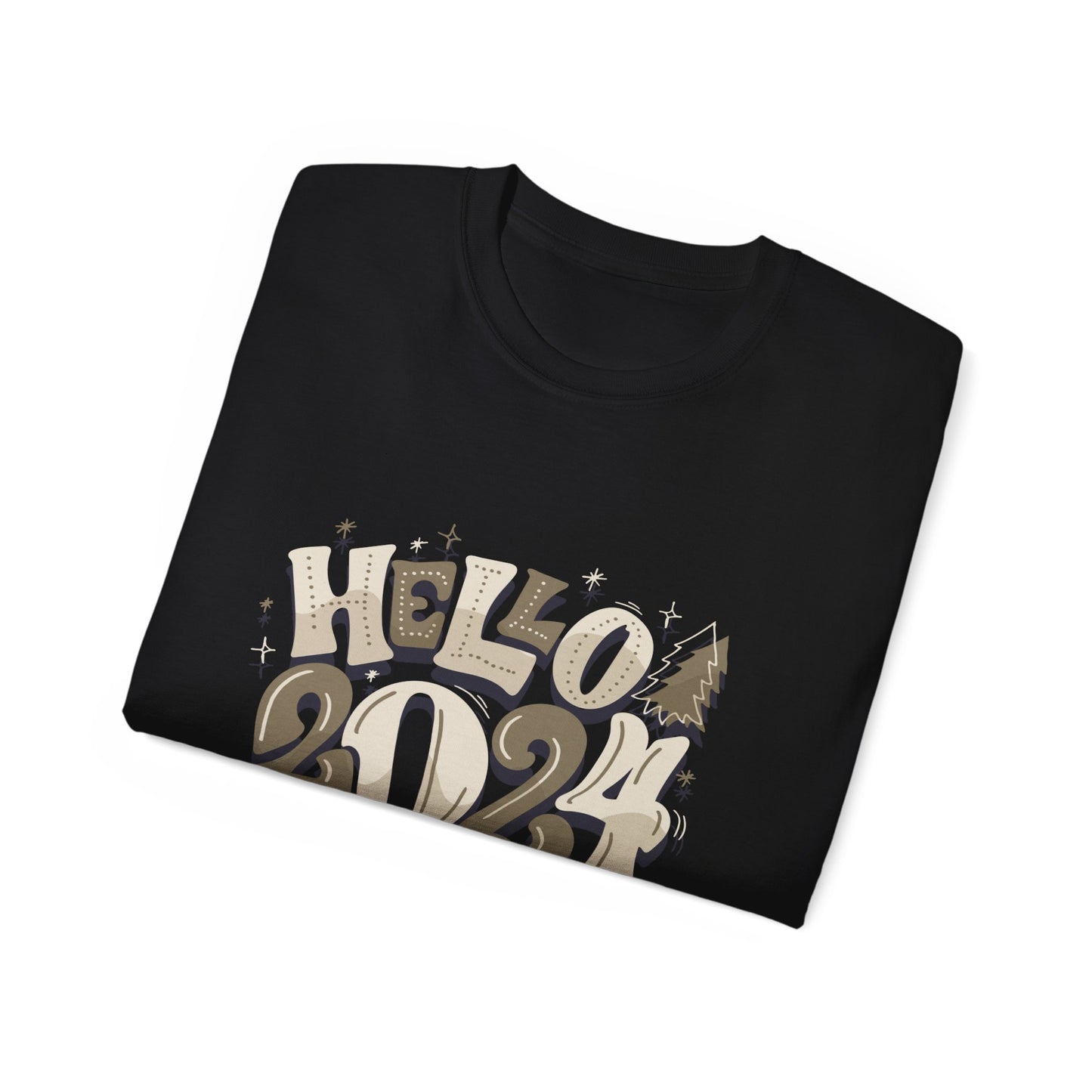 Holiday T-Shirt: "Hello 2024"