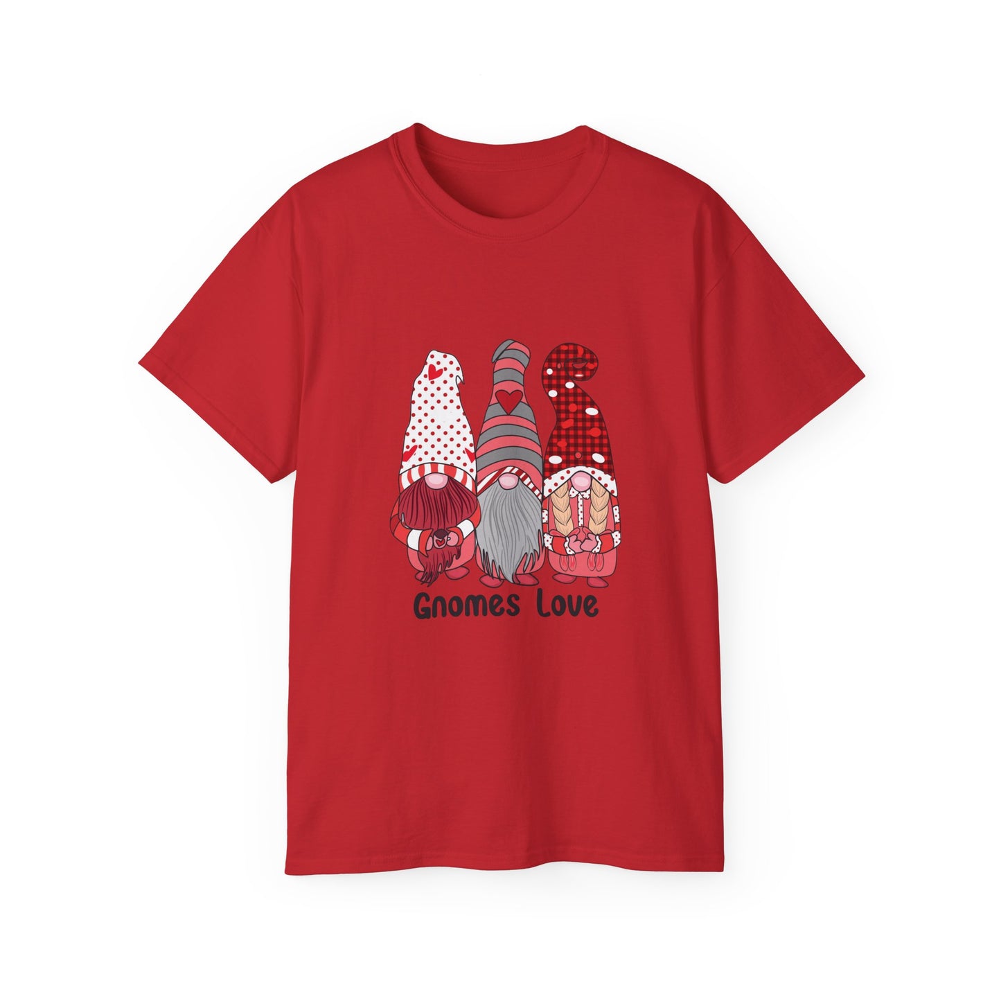 Everyday & Special Occasion T-Shirt: "Gnomes Love"