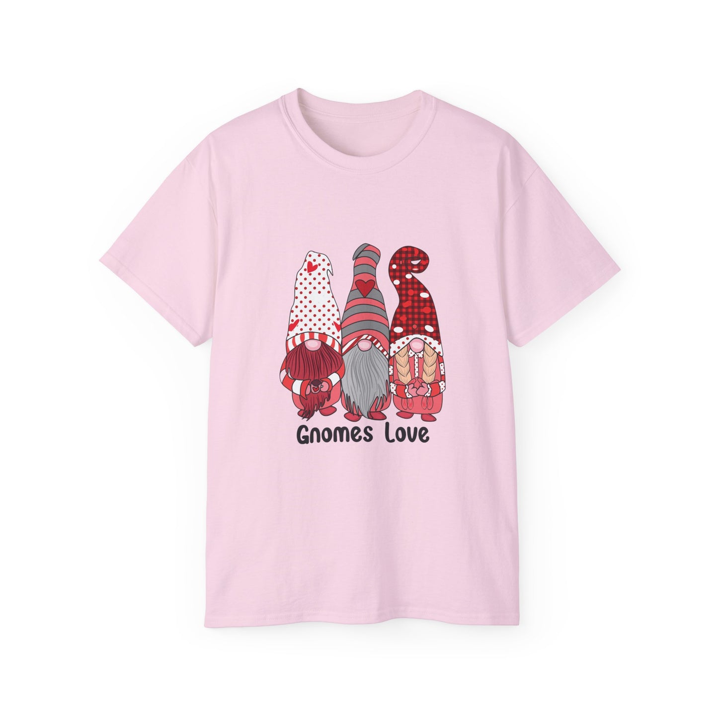 Everyday & Special Occasion T-Shirt: "Gnomes Love"