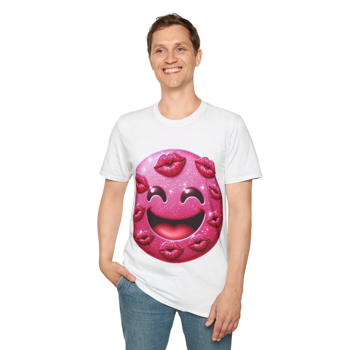 All Occasion T-Shirt:  "Smiley Face with Kisses"