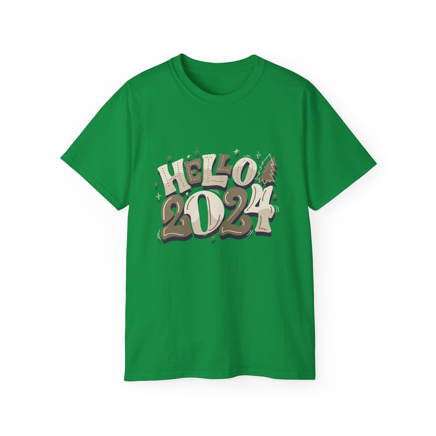 Holiday T-Shirt: "Hello 2024"