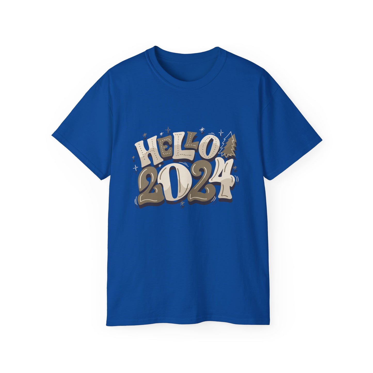 Holiday T-Shirt: "Hello 2024"