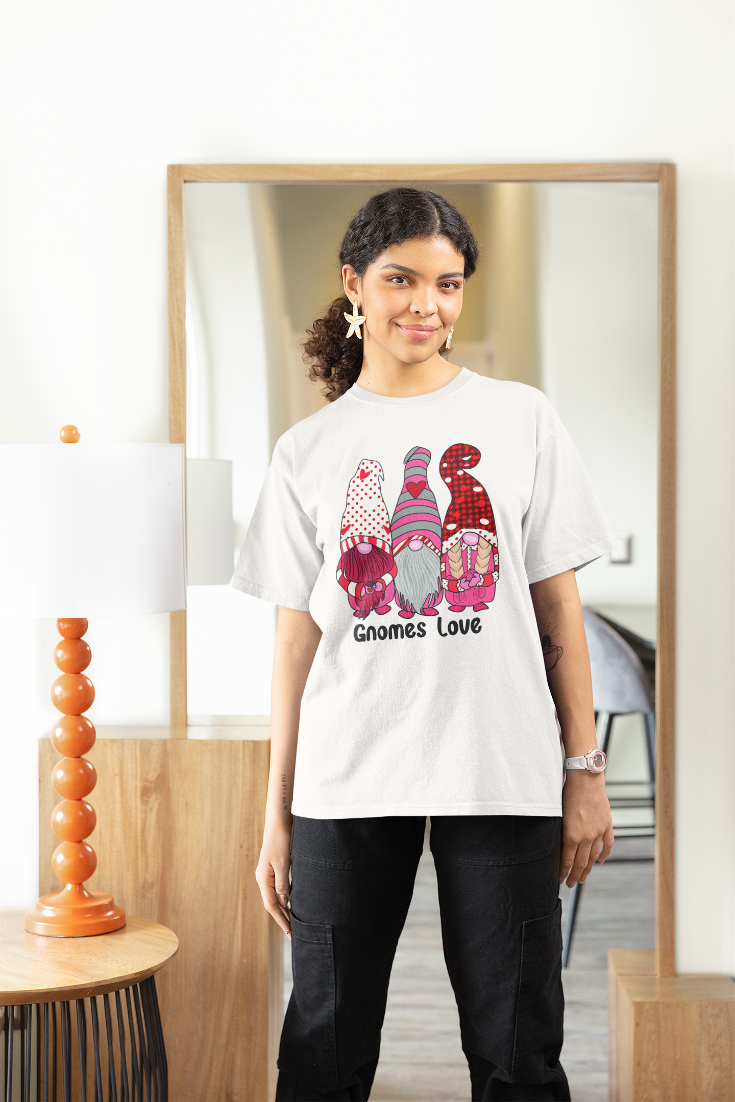 Everyday & Special Occasion T-Shirt: "Gnomes Love"